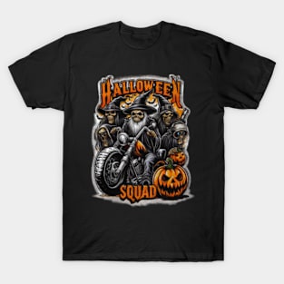 Pumpkin Biker T-Shirt